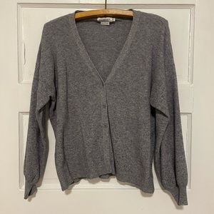 LILI SIDONIO (MOLLY BRACKEN) GREY 3/4 SLEEVE CARDIGAN